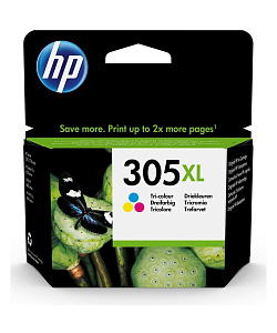 Струйный картридж 305XL (3YM63AE) для HP DeskJet, многоцветный, 240 стр.