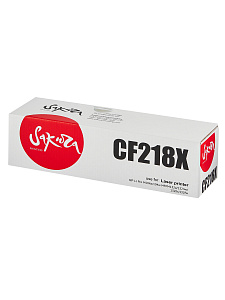 Картридж Sakura CF218X (18X) для HP, черный, 5000 к.