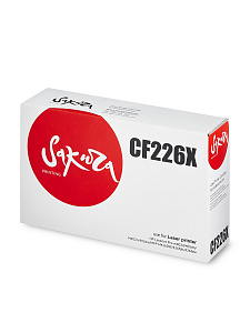 Картридж Sakura CF226X (26X) для HP, черный, 9000 к.