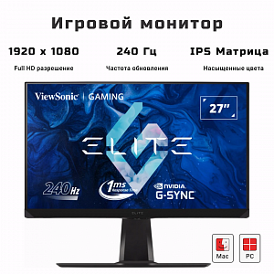 27" Игровой монитор ViewSonic XG270 IPS экран Full HD 240Гц