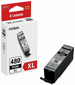 Струйный картридж PGI-480PGBK XL (2023C001) для Canon PIXMA TS6140/TS8140/TS9140/TR7540/TR8540, черный, 400 стр. 