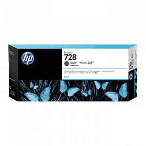 Струйный картридж 728 (F9J68A) для HP DesignJet T730/T830, черный матовый, 300 мл