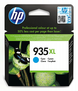 Струйный картридж 935XL (C2P24AE) для HP OfficeJet Pro, голубой, 825 стр.