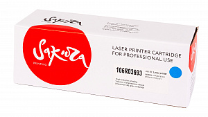Картридж Sakura 106R03693 для XEROX, голубой, 4300 к.