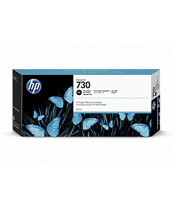 Струйный картридж 730 (P2V73A) для HP DesignJet, фото черный, 300 мл