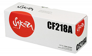 Картридж Sakura CF218A (18A) для HP, черный, 1400 к.