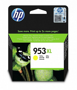 Струйный картридж 953 XL (F6U18AE) для HP OfficeJet Pro, желтый, 1600 стр. 