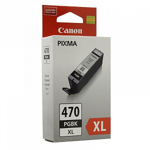 Струйный картридж PGI-470 PGBK XL (0321C001) для Canon PIXMA MG5740/MG6840/MG7740/TS5040/TS6040/TS8040/TS9040, черный, 22 мл, 500 стр.