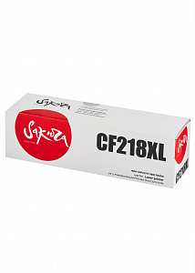 Картридж Sakura CF218XL для HP, черный, 6000 к.