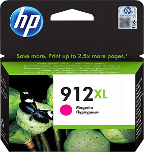 Струйный картридж 912XL (3YL82AE) для HP OfficeJet, пурпурный, 825 стр. 
