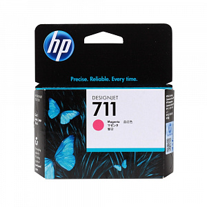 Струйный картридж 711 (CZ131A) для HP DesignJet, пурпурный, 29 мл, 300 стр. 