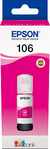 106 Контейнер с пурпурными чернилами EPSON R340 EcoTank для L7160/L7180