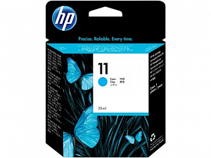 Струйный картридж 11 (C4836A) для HP DesignJet и Inkjet, голубой, 1750 стр. 