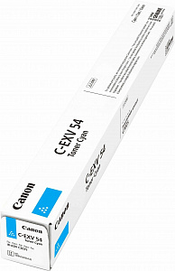 Тонер-картридж C-EXV54 C (1395C002) для Canon imageRUNNER C3025/C3025i/C3125i/C3226i, голубой, 8500 стр.