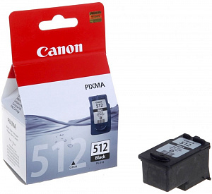 Струйный картридж PG-512 (2969B007) для Canon PIXMA MP, MX и iP, черный, 15 мл, 400 стр. 