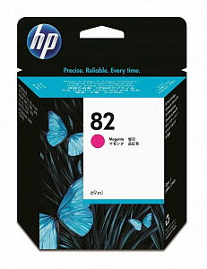 Струйный картридж 82 (C4912A) для HP DesignJet, пурпурный, 69 мл, 330 стр.
