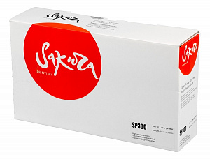 Картридж Sakura SP300 для Ricoh, черный, 1500 к.