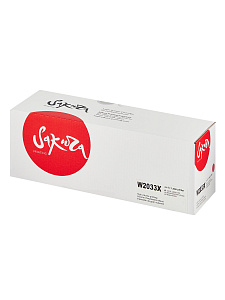 Картридж Sakura W2033X (415X) для HP, пурпурный, 6000 к.