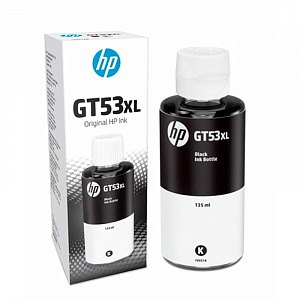Чернила GT53XL (1VV21AE) для HP DeskJet и Ink Tank, черный, 135 мл, 6000 стр.