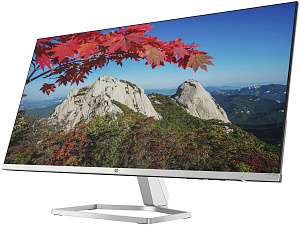 ЖК-монитор 27" HP M27f Full HD IPS AMD FreeSync 75 Гц, 5 мс, 1000:1, VGA, HDMI, серебристый