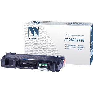 Картридж NV-Print T106R02778 для Xerox Phaser 3052/ 3260/ WorkCentre 3215/ 3225, 3000 страниц