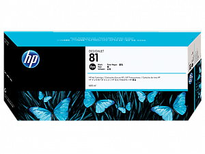 Струйный картридж 81 (C4930A) для HP DesignJet, черный, 680 мл
