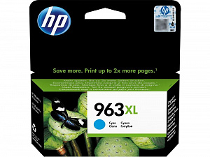 Струйный картридж 963XL (3JA27AE) для HP OfficeJet Pro, голубой, 1600 стр. 