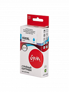 Струйный картридж Sakura CD972AE (№920XL Cyan) для HP, голубой, 14,6 мл., 980 к.