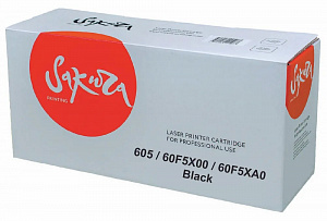 Картридж Sakura 60F5X00/60F5XA0 для Lexmark, черный, 20000 к.