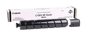 Тонер-картридж C-EXV49 BK (8524B002) для Canon imageRUNNER C3300/C3320i/C3325i/C3330i/3520i/3525i/3530i, черный, 36 000 стр.