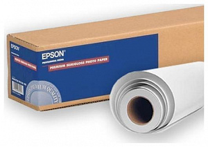 41641 Фотобумага EPSON Premium Semigloss Photo Paper  24'' (610мм х 30,5м, 250г/м2)