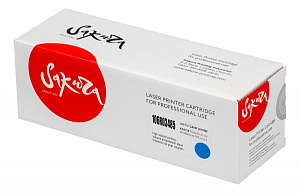 Картридж Sakura 106R03485 для XEROX, голубой, 2400 к.