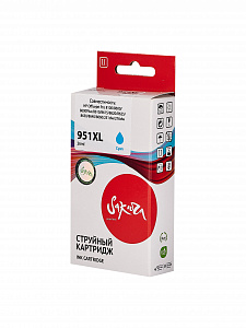 Струйный картридж Sakura CN046AE (№951XL Cyan) для HP, голубой, 26 мл., 1500 к.