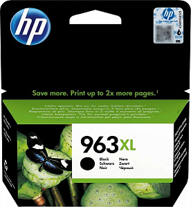 Струйный картридж 963XL (3JA30AE) для HP OfficeJet Pro, черный, 2000 стр. 