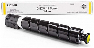 Тонер-картридж C-EXV49 Y (8527B002) для Canon imageRUNNER C3300/C3320i/C3325i/C3330i/3520i/3525i/3530i, желтый, 19 000 стр.