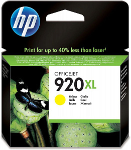 Струйный картридж 920XL (CD974AE) для HP OfficeJet, желтый, 700 стр.