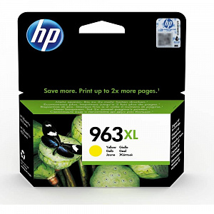 Струйный картридж 963XL (3JA29AE-BGX) для HP OfficeJet Pro, желтый, 1600 стр. 