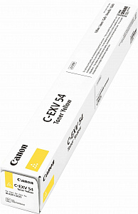 Тонер-картридж C-EXV54 Y (1397C002) для Canon imageRUNNER C3025/C3025i/C3125i/C3226i, желтый, 8500 стр.