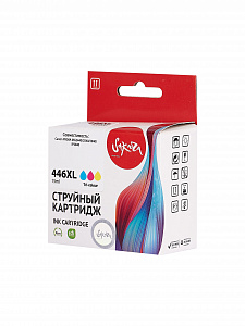 Струйный картридж Sakura 8284B001 (446XL Color) для Canon, триколор, 15 мл., 300 к.