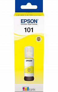 101 Контейнер EPSON 101 EcoTank с желтыми чернилами L4150/ L4160/ L4167/ L14150/ L6160/ L6170/ L6190