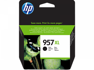 Струйный картридж 957 XL (L0R40AE) для HP OfficeJet, черный, 3000 стр. 