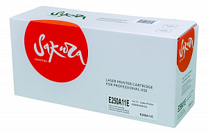 Картридж Sakura E250A11E для Lexmark, черный, 3500 к.