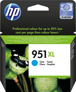 Струйный картридж 951XL (CN046AE) для HP OfficeJet, голубой, 1500 стр.