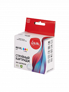 Струйный картридж Sakura 3728C001 (461XL Color) для Canon, триколор, 15 мл., 400 к.