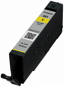 Струйный картридж CLI-481Y (2100C001) для Canon PIXMA TS6140/TS8140/TS9140/TR7540/TR8540, желтый, 250 стр.