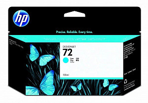 Струйный картридж 72 (C9371A) для HP DesignJet, голубой, 130 мл, 600 стр. 