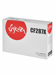 Картридж Sakura CF287X (87X) для HP, черный, 18000 к.