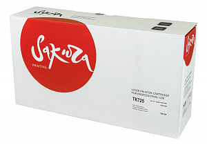 Картридж Sakura TK725 (1T02KR0NL0) для Kyocera Mita, черный, 34000 к.