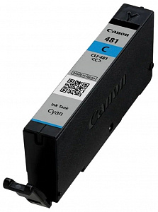 Струйный картридж CLI-481C (2098C001) для Canon PIXMA TS6140/TS8140/TS9140/TR7540/TR8540, голубой, 250 стр.