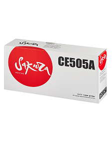 Картридж Sakura CE505A (05A) для HP, черный, 2300 к.